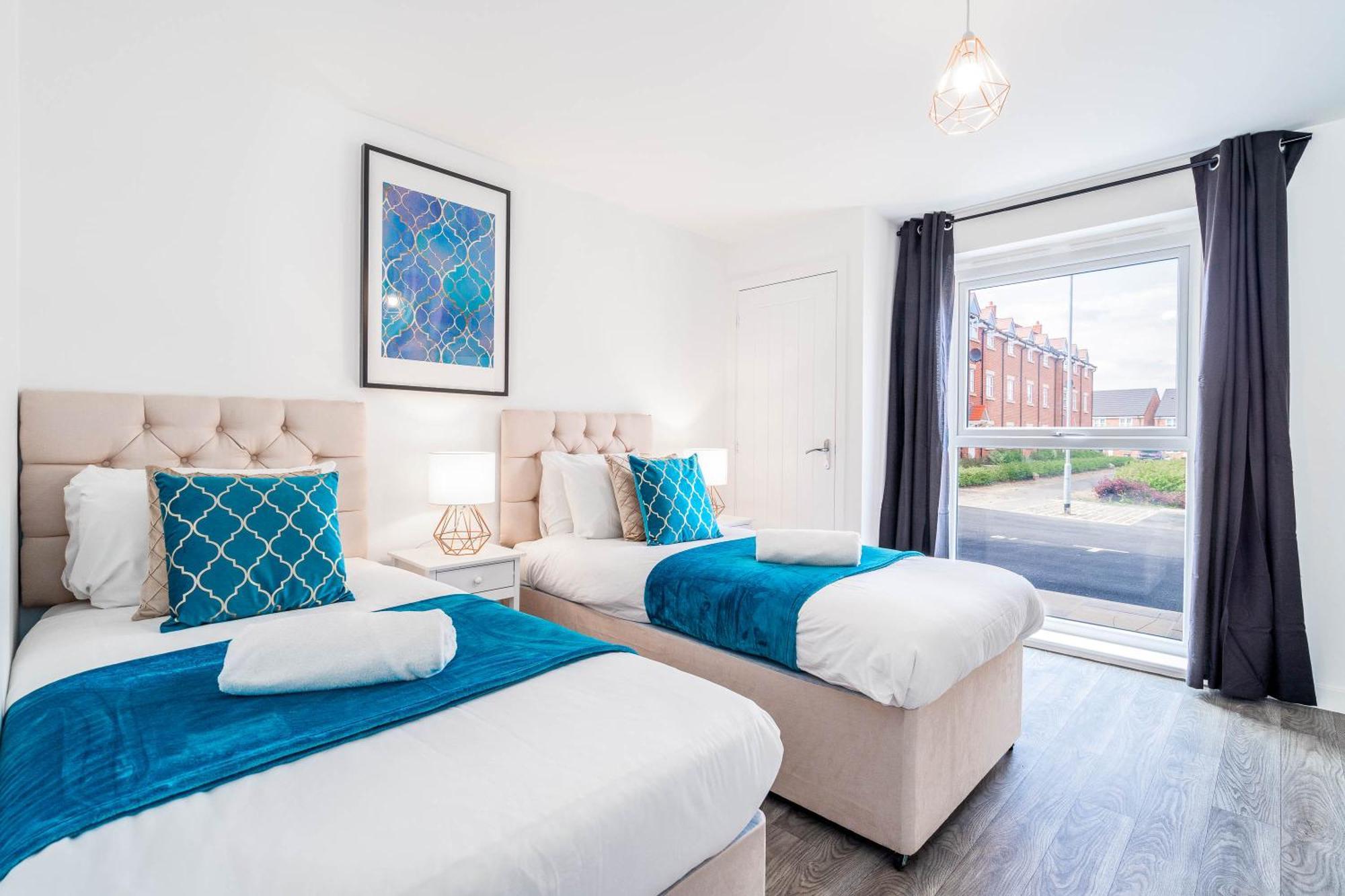 Luxury Apartment - Twin Beds - Selly Oak - Off-Street Parking - Free Netflix & Wifi - Top Rated 9Cc Birmingam Exterior foto